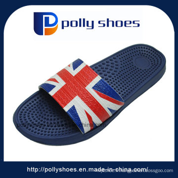 Hommes EVA Pantoufle Imprimé Flag, Slipper Sole Raw Material